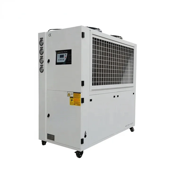 20KW 25KW 30KW 35KW Air cooled Industrial water Chiller Machine 7+ Monitoring and protection device