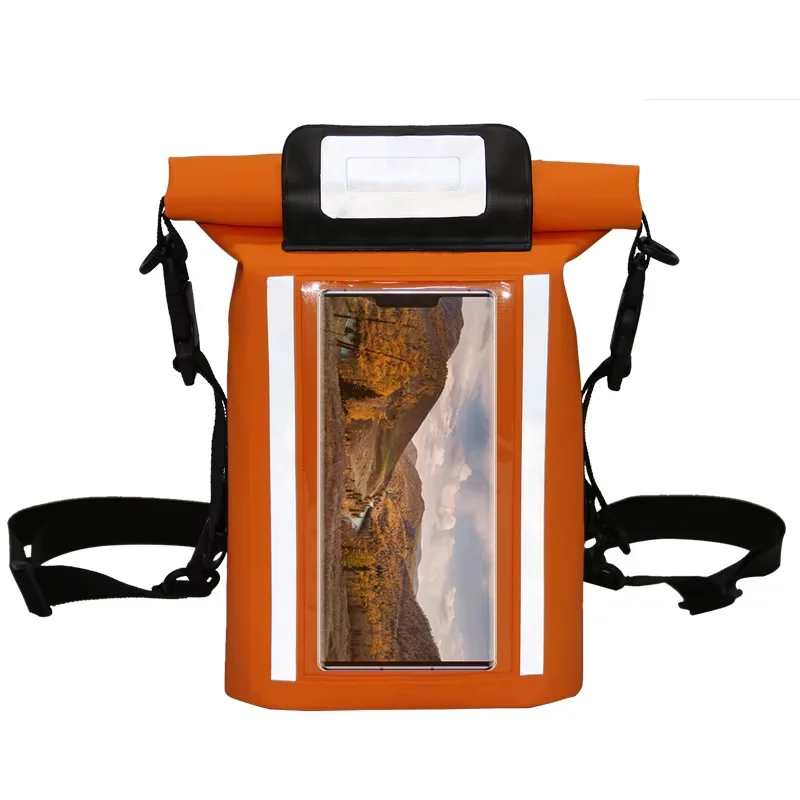 Clearance PVC Swimming Dry Bag Waterproof  Bags Trekking Drifting Rafting Phone Pack Outdoor Beach Pool Shoulder Bags