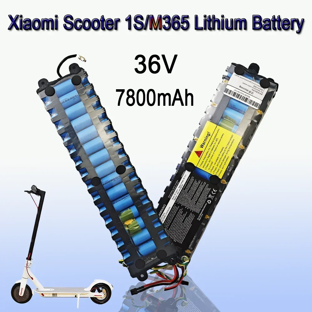 Suitable for Xiaomi Electric Scooter 1S/M365 Lithium Battery with Communication APP Protection Board 36V 7800mAH