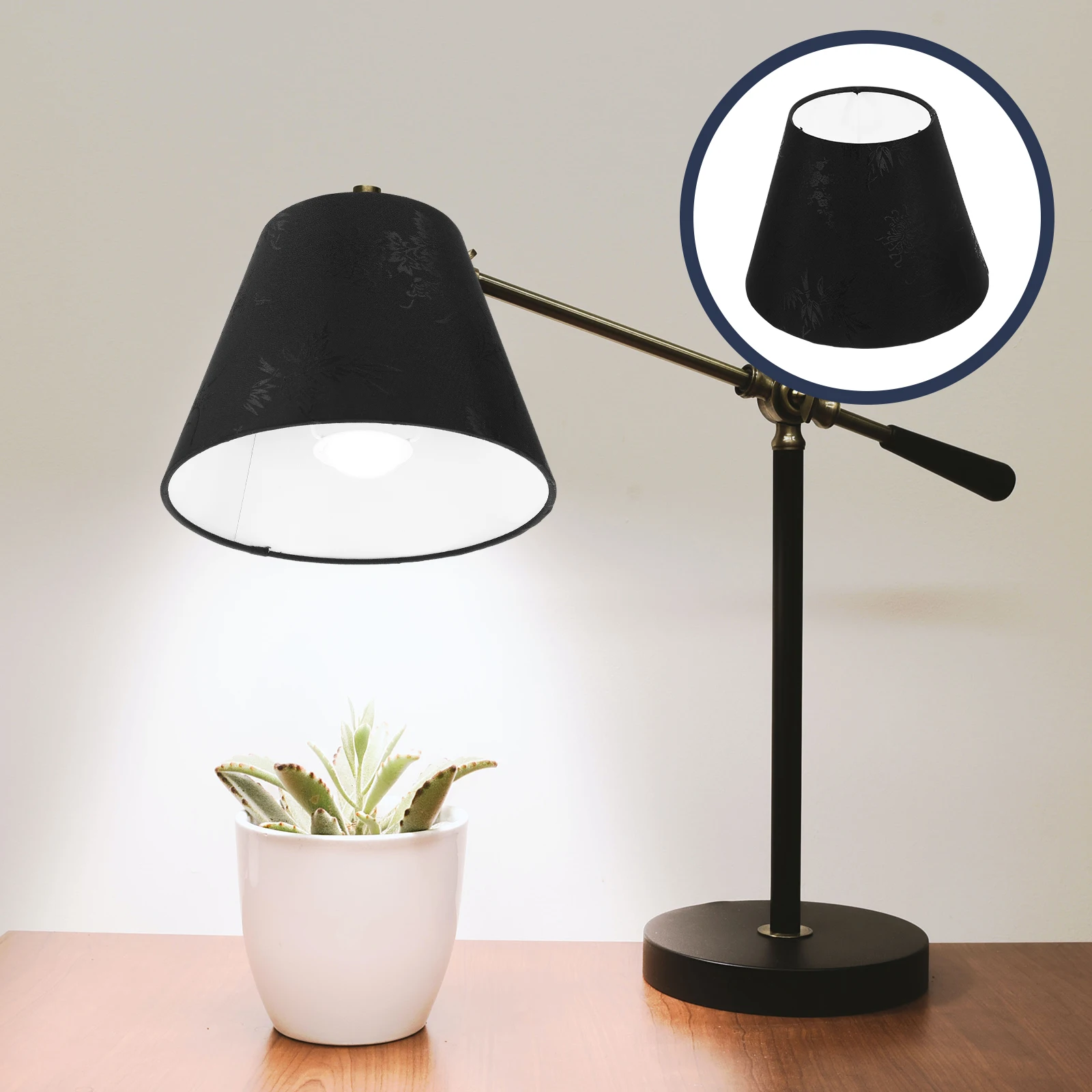 

Lampshade Replacement Table Floor Lights Household Light Cover Ceiling Lamp Accessory Long-Lasting Easy Install
