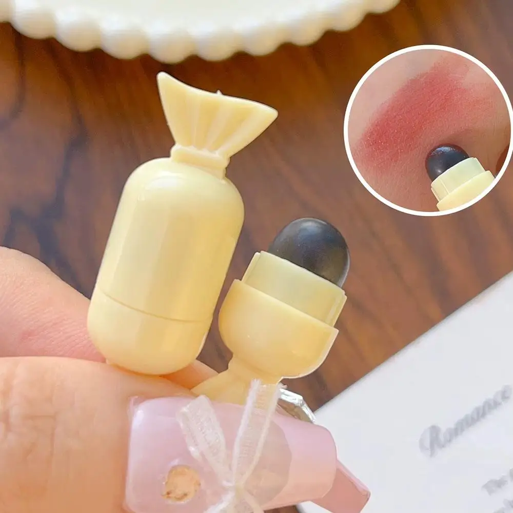 Mini cepillo de labios de silicona bonito y bonito, pinceles correctores en ángulo con forma de oso de caramelo y estrella de dibujos animados, bálsamo labial para mujer, pinceles de maquillaje corrector