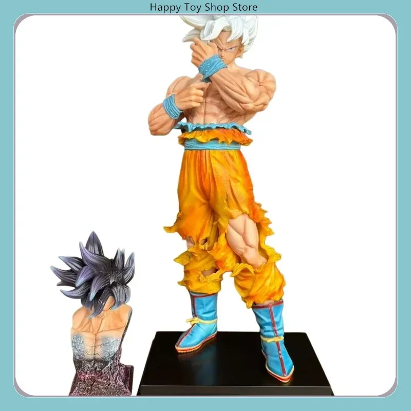 

Коллекционная фигурка Dragon Ball: Гоку в Ультраинстинкте, 36 см, 2-в-1, со сменной головой, стоячая модель