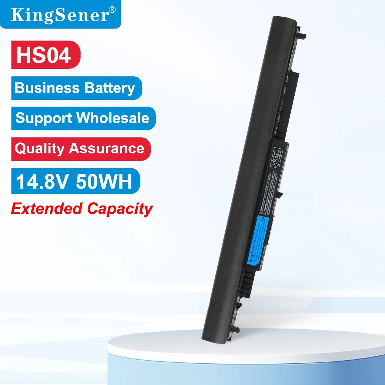 KingSener HS04 3400mAh Laptop Battery For HP 240 245 250 255 G4 HSTNN-LB6U HSTNN-LB6V HSTNN-PB6S 807611-831 807957-001 HS03 HS04