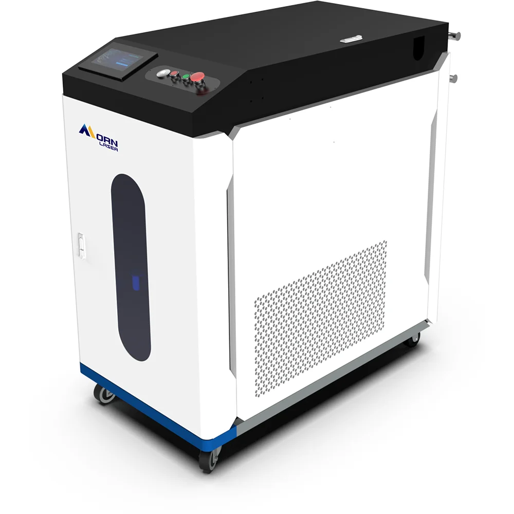 Morn continuous laser rust removal metal cleaning machine 2000w mini fiber laser cleaning machine