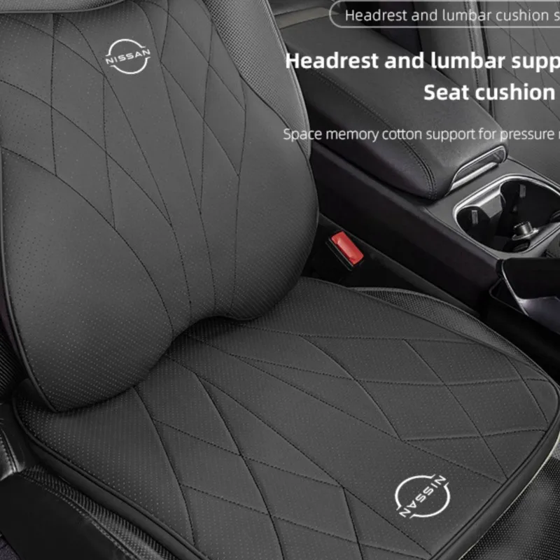 

Подголовник для салона автомобиля, чехлы на сиденья, поясная подушка для Nissan Nismo Tiida Teana GTR 350Z 370Z 240SX Juke Note Versa