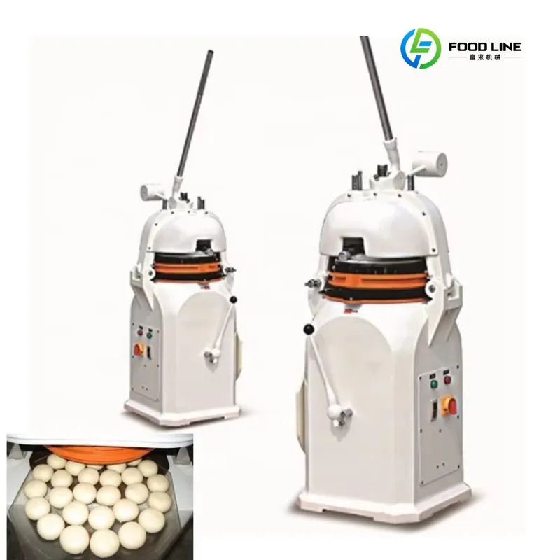 36pcs 30pcs  26pcs Bread Dough Ball Making Machine Semi Automatic Dough Divider Rounder Customized