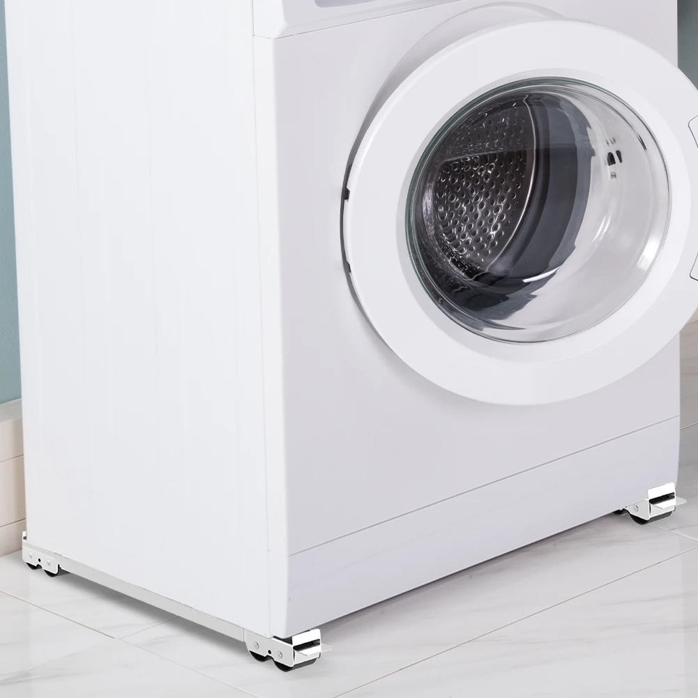 

Комплект из 2-х роликовых опор с колесами, нескользящая подставка для холодильника, усиленная база для стиральных машин и холодильников