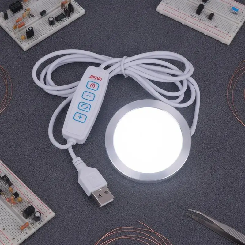 For Lab LED Lamp Kit 001 White/Cold/Warm White DC 5V 2W RGB For Lab 3D Printer Parts Lab Accessories