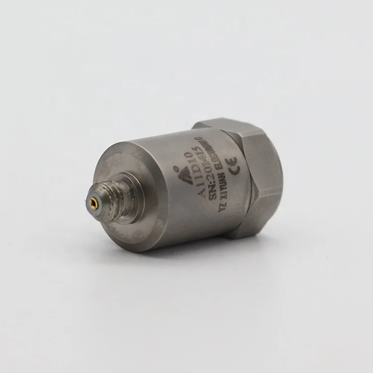 10pC/g Single Axis Charge Output General Purpose PE Piezo-electric Accelerometers Acceleration Sensor