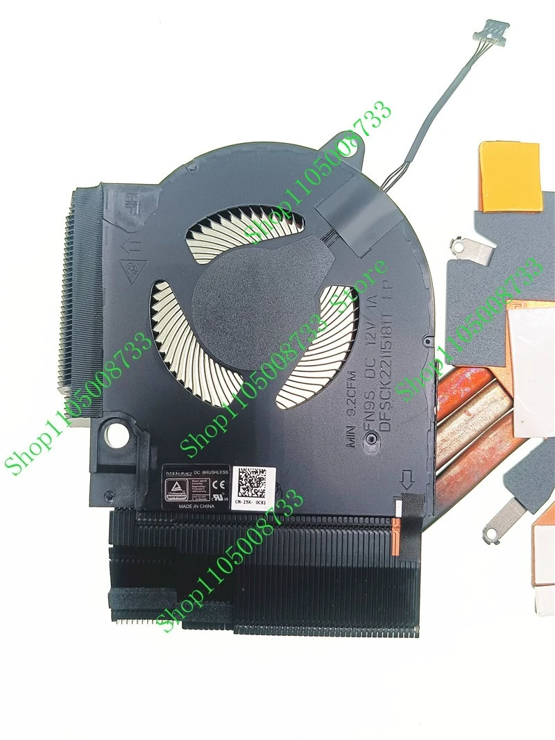 

PJFO CPU GPU Cooling Fan for DELL G15 5515 5511 EG75071S1-C100-S9A EG75071S1-C090-S9A 0G7V1F 05YW78