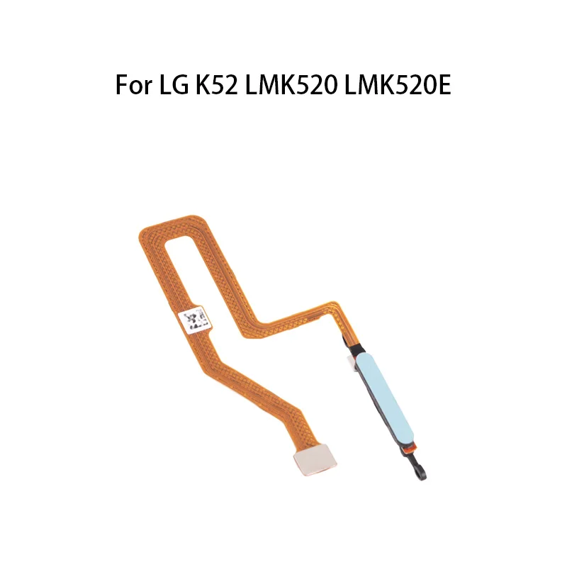 

org Home Power Button Fingerprint Sensor Flex Cable For LG K52 LMK520 LMK520E