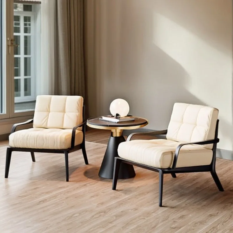 Cafe table and chair combination negotiation reception simple tea house milk tea shop card seat sofa