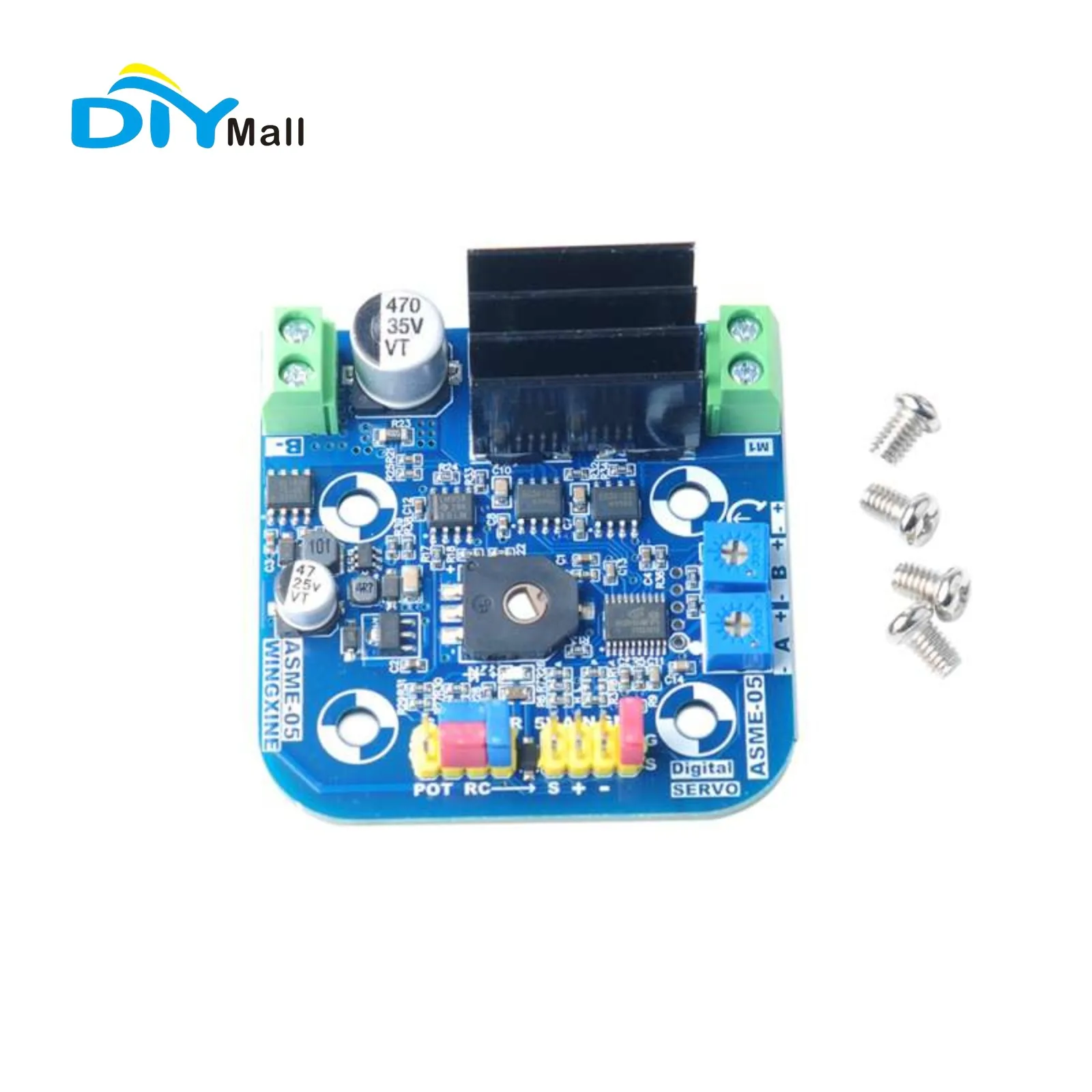 ASMC-04B/05B Robot Servo Control Board PCB Controller High Power Torque 12V~24V 180kg.cm  for Medium/Large Robots