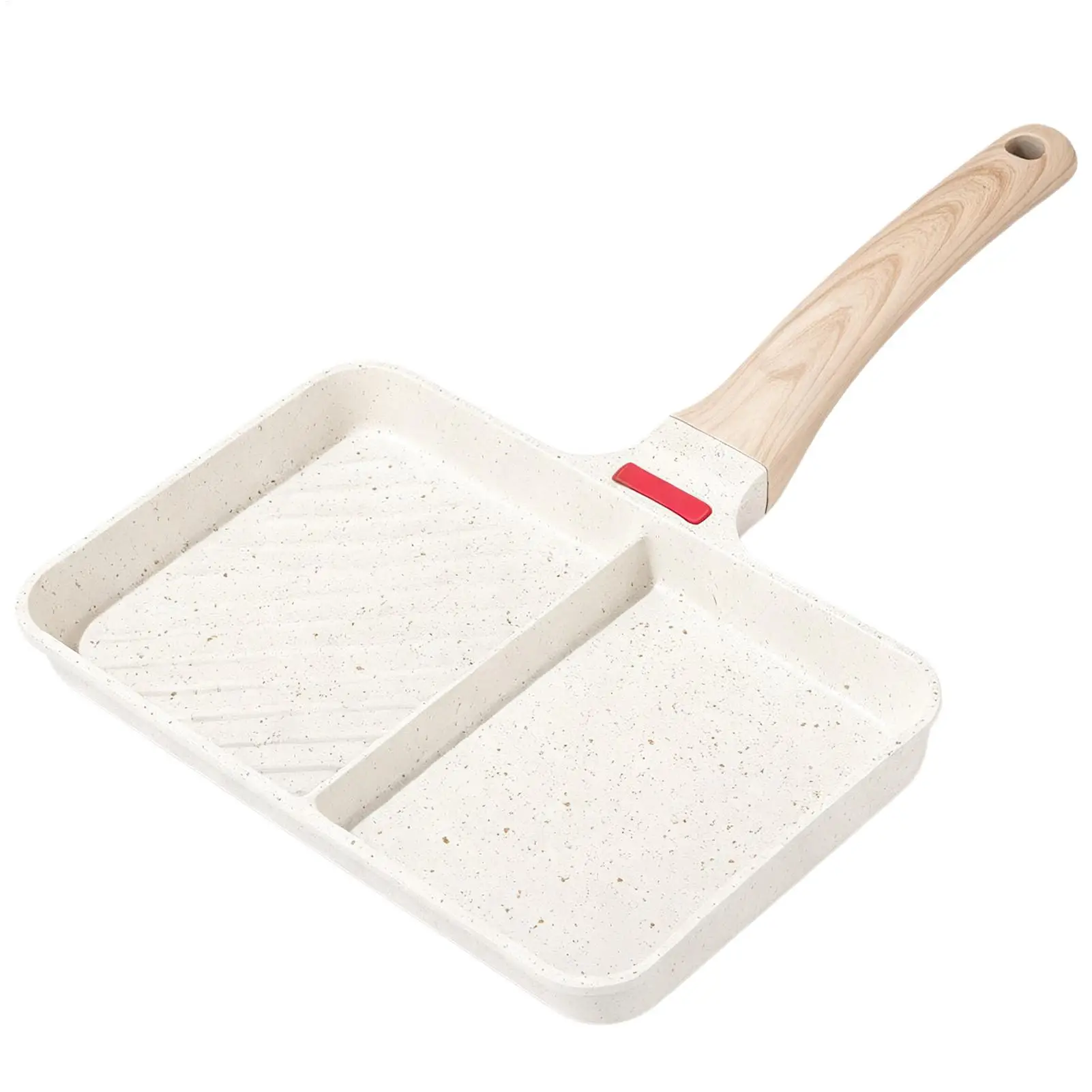 Egg Frying Pan Nonstick Detachable Non Stick Lightweight Cooker Non Stick Frying Pans For Stove Top Cooking Breakfast Omelette