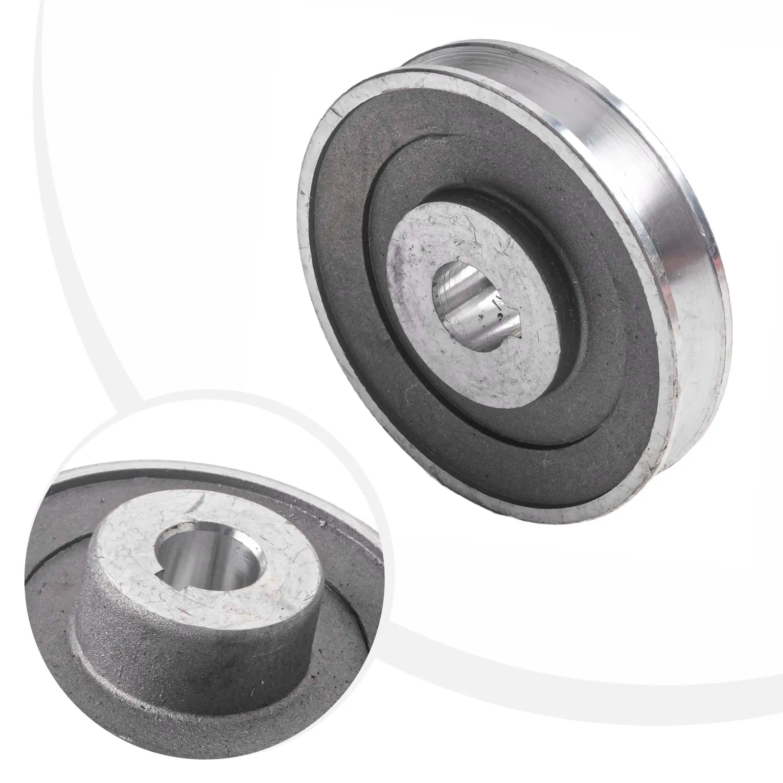 1PCS V-Belt Pulley Belt Pulley Single-Slot Groove Motor Belt Pulley A-belt Pulley Air Compressor Accessories