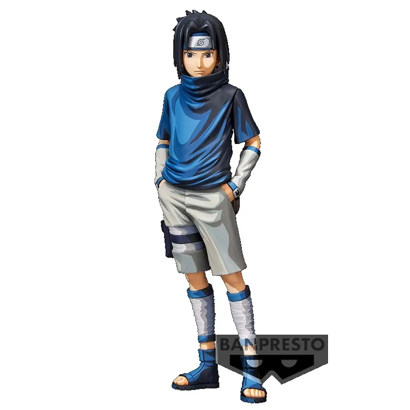 

Goods in Stock Genuine BANPRESTO Grandista Uchiha Sasuke 24CM Static Products of Peripheral Character Toy Models Birthday Gift