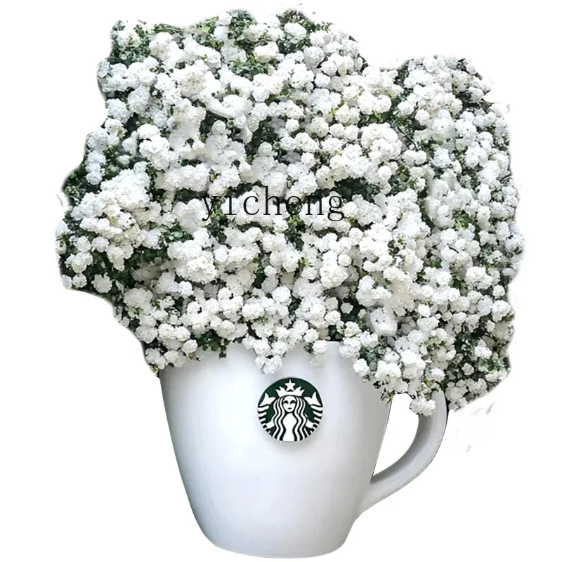 O-6  outdoor co cup decoration fiberglass sculpture atmosphere layout door mug model