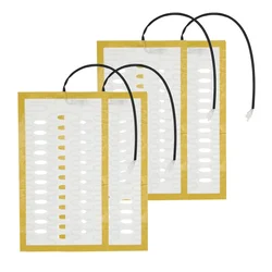 New DC 12V Built-in Car Seat Heater Pads Kit Fit 2 Seats Universal Alloy Wire and Carbon Fiber Material Optional For Auto Seats