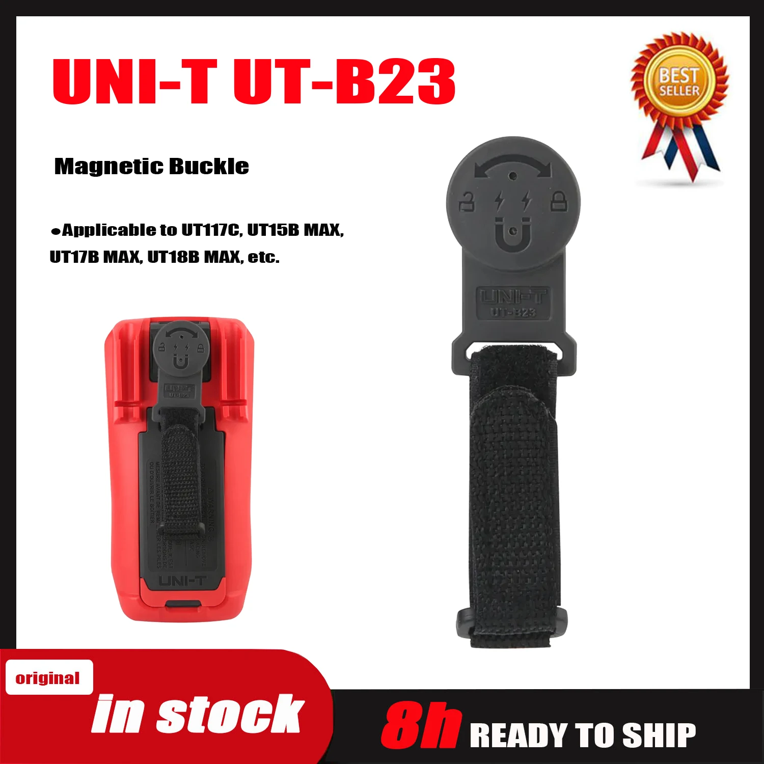 

UNIT UT-B23 UT-B24 Magnetic Attachment Magnetic Pendant Magnetic Buckle UT-B23 use for UT117C,UT15B MAX UT17B MAX UT18B MAX etc.