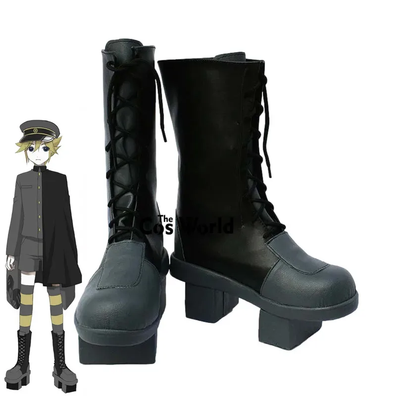 

Thousand Cherry Trees Blossoms Senbonzakura LEN Anime Customize Cosplay Shoes Boots