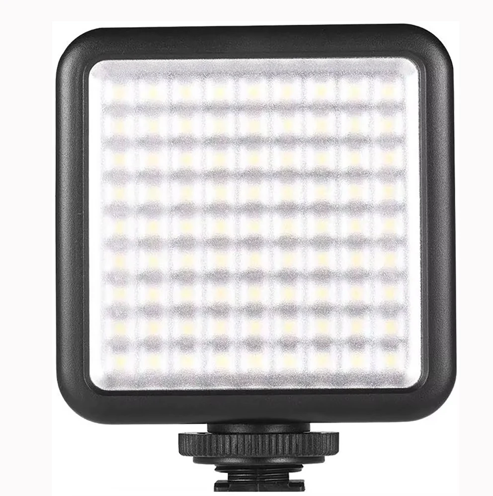 

Мини-блокировочная камера, светодиодная панель, 6,5 Вт, с регулируемой яркостью, 6000 К, видеолампа с адаптером для крепления на башмак для DJI Ronin-S OSMO