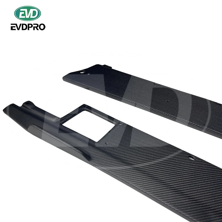 For Lamborghini Aventador Lp700-4 Lp720 Lp750 2011-2016 Lb Style Carbon Fiber Side Skirt
