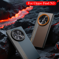 Magnetic Case For OPPO Find N5 Splicing Kevlar Back Cover Shell