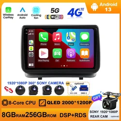 Android 13 Car Radio For Renault Clio 3 CLIO 3 2005-2014 Multimedia Navigation GPS Camera Auto Carplay Stereo Player 4G WIFI DSP