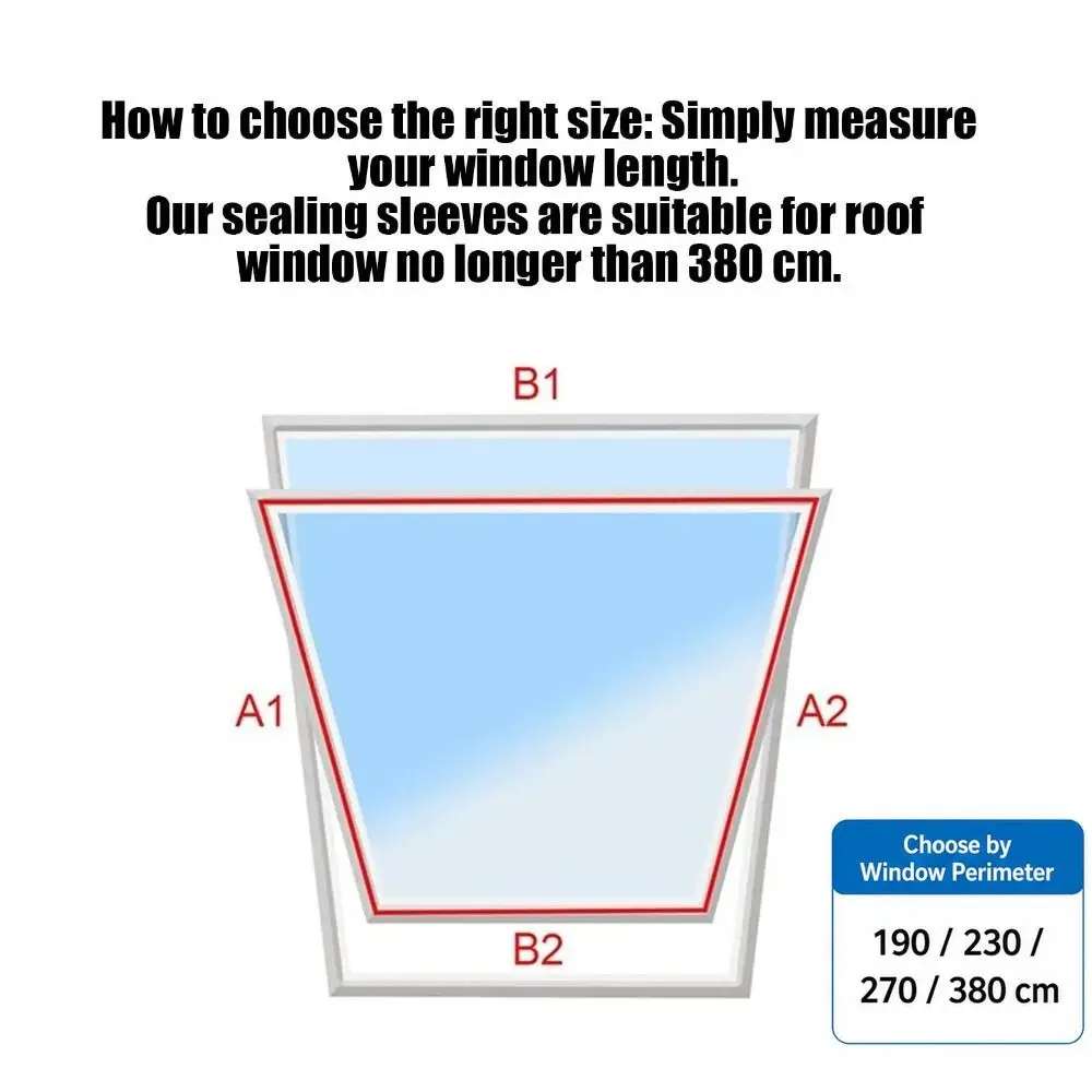 2pcs Polyester Air Conditioner Seal Waterproof Zipper Closure AC Window Seal White Hook And Loop Tape Window Vent Seal