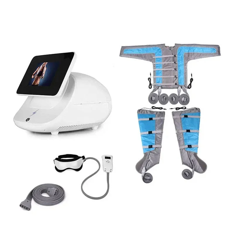 

3 в 1, 24-камерный массажный аппарат под давлением воздуха, профессиональный лимфодренаж и прессотерапия, оборудование для ухода за красотой тела