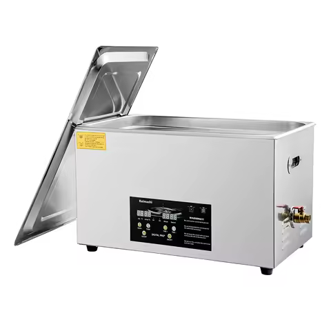 30L Machine with Digital Timer &amp; Heater, Stainless Steel Sonic Parts Cleaner for Carburetor, Auto Tools Clea
