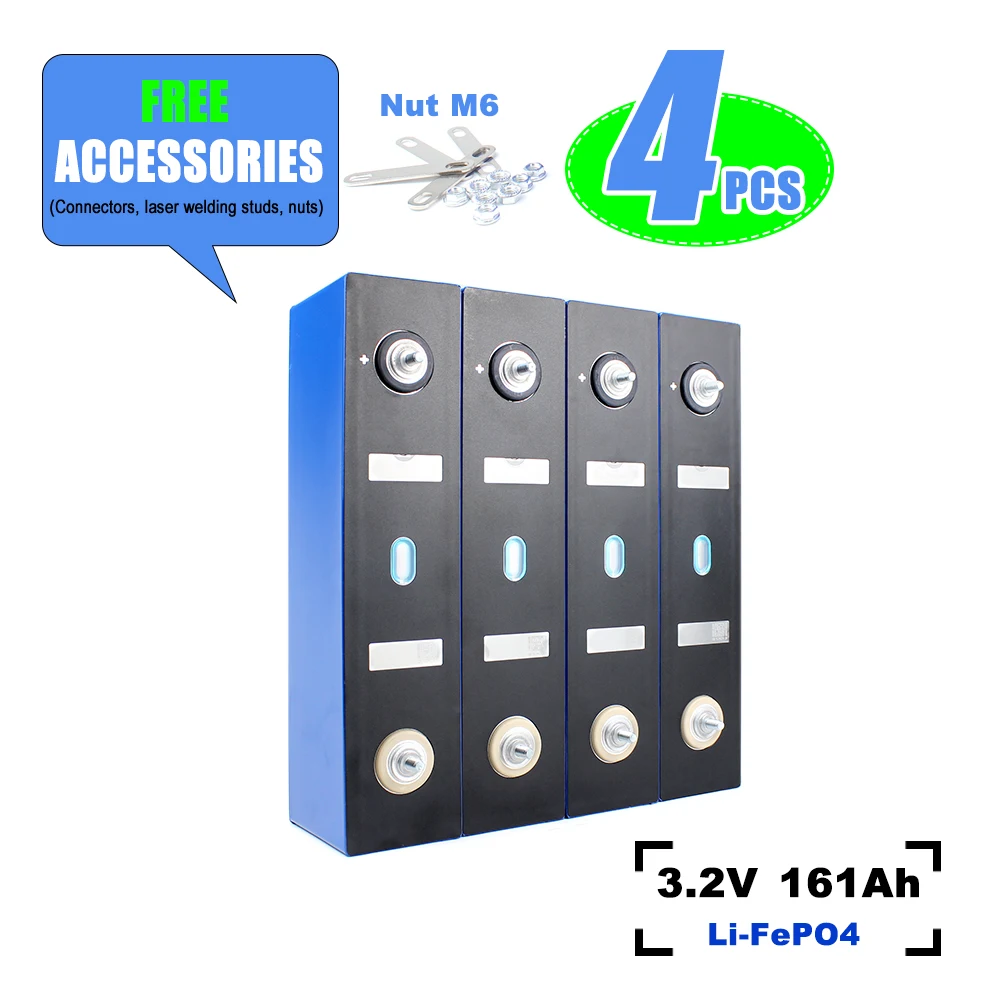 

CATL 161AH original LFP 3.2V 100Ah-300Ah rechargeable battery for energy storage & backup power