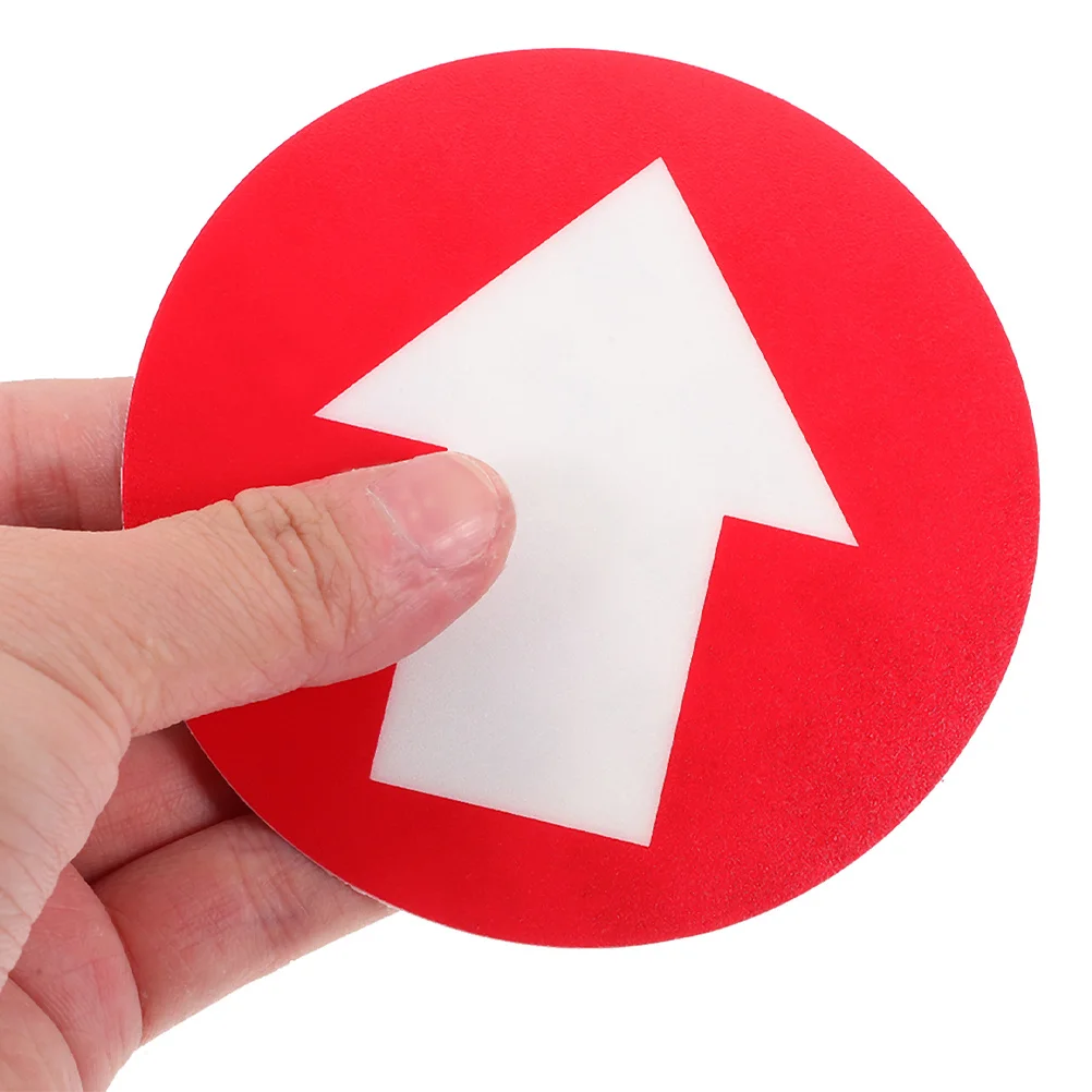 

20Pcs Reflective Arrow Direction Signs Waterproof PVC Stickers for Camping and Stairways Trail Markers Reflective Trail Marker