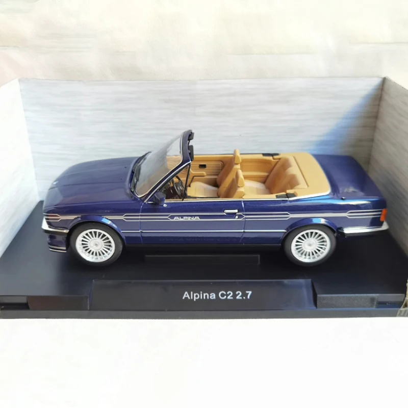 

MCG 1/18 Scale ALPINA C2 2.7 Convertible Alloy Simulation Car Model Static Collection Decorated Holiday Toy Souvenir Gift