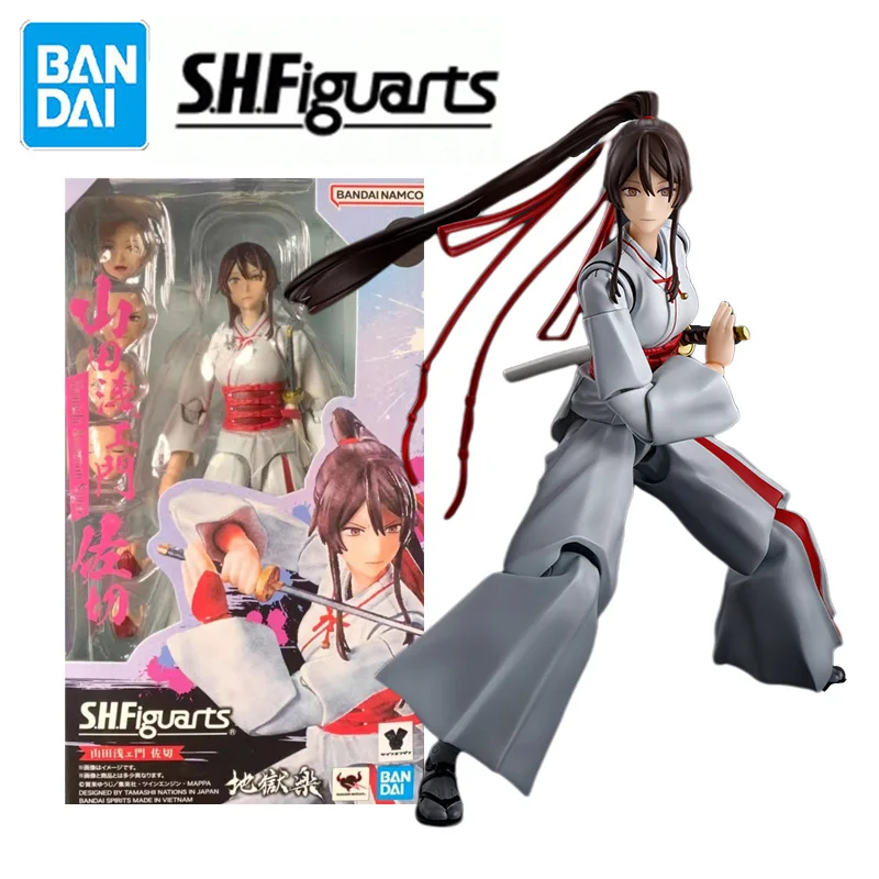 

In Stock Bandai S.H.Figuarts SHF Hell's Paradise Yamada Asaemon Sagiri Model Kit Anime Action Fighter Finished Model Toy Gift