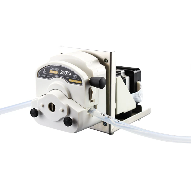High Quality DC 24V Peristaltic Pump Mini Micro 3000ml Easy Load Water Liquid Dosing Hose Pumps for Wastewater Treatment