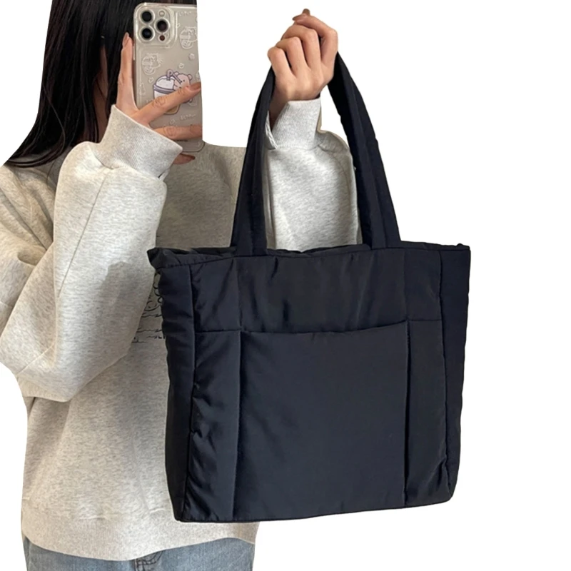 Bolso capacidad para mujer, bolsos nailon informales a bolso versátil