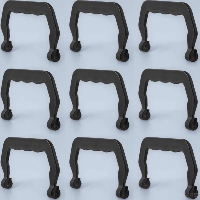 

10Pcs Pet Cage Handles Plastic Replacement Durable Comfortable Carry Rabbit Hamster Carrier Crate Pet Cage Handle