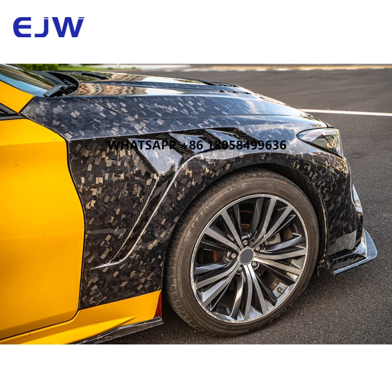 

For Infiniti Q60 Upgrades MBJ Carbon Fiber Leaf Panel Automotive High Quality Carbon Fiber Side Guard Fender 2016+