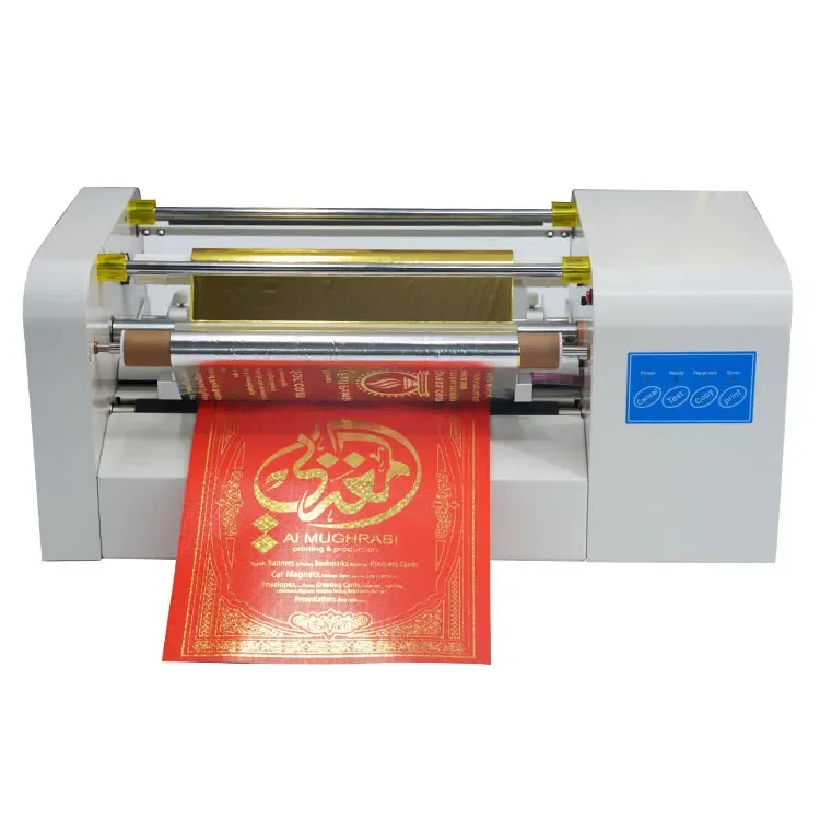 Digital wedding invitation card 2019 Foil hot press printer Hot Stamping foil Printer machine