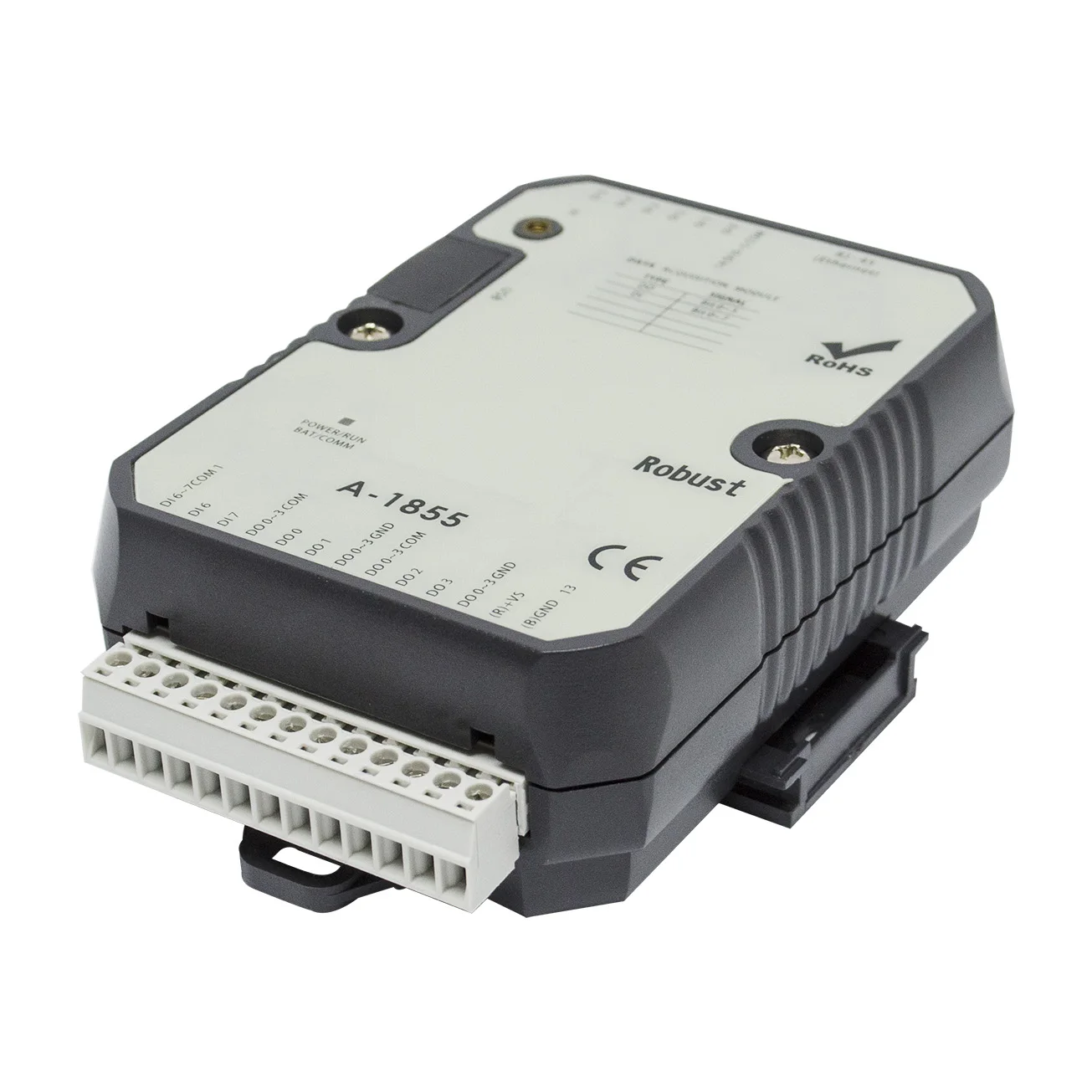 Modulo remoto Ethernet IO con 8DI 4DO Modbus TCP(A-1855)*