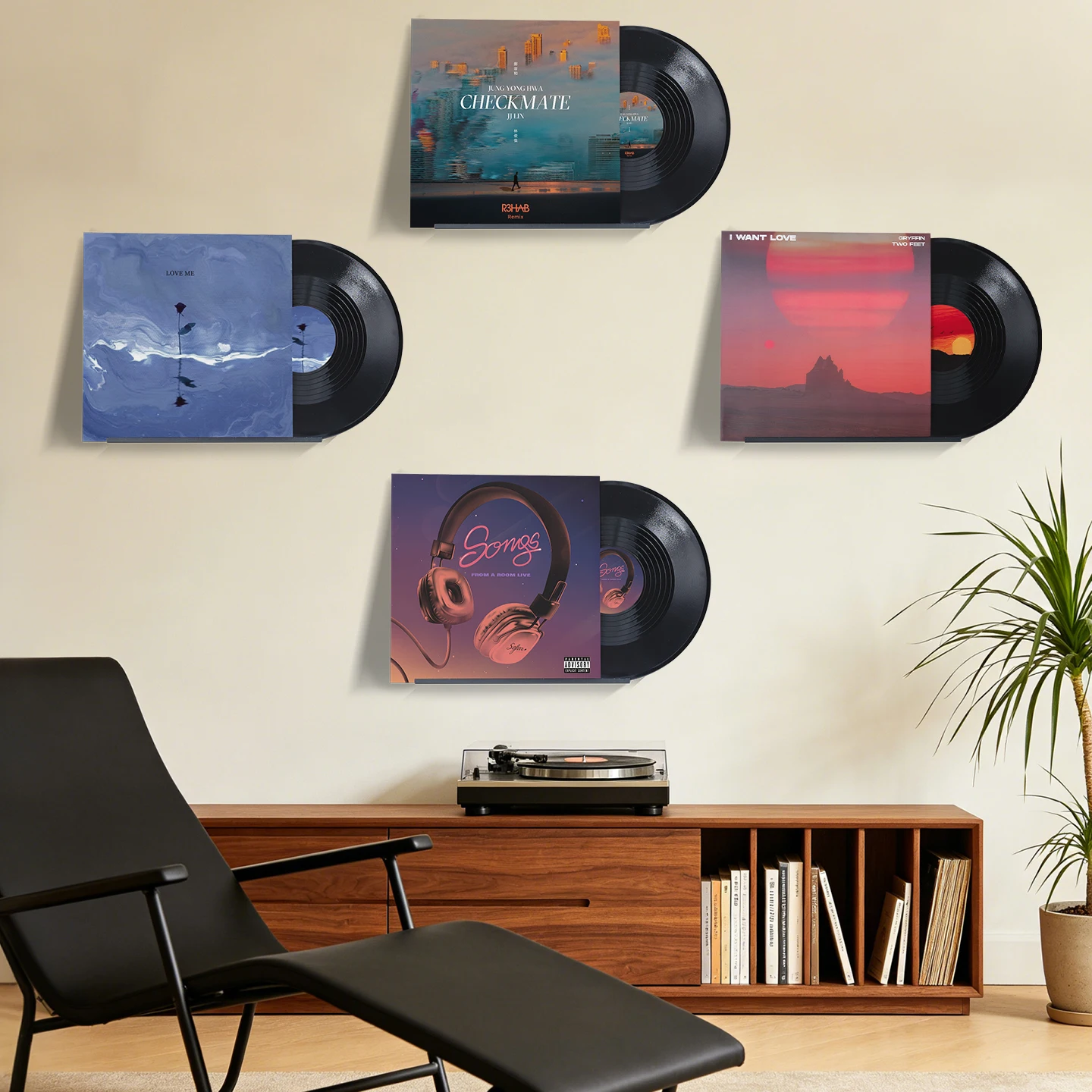 New Antique Vinyl Simulation Record Album Envelope Room Living Room Bedroom Bar Wall Decoration Ornament Photography Props