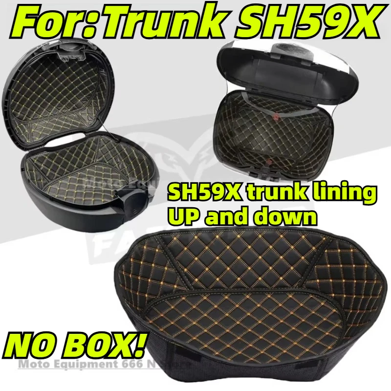 Hot SHAD SH59X Motorcycle Top Box Tower Box Inner Lining Tail Box Protective Pad Motorcycle Tail Box Luggage Inner Lining Motorc