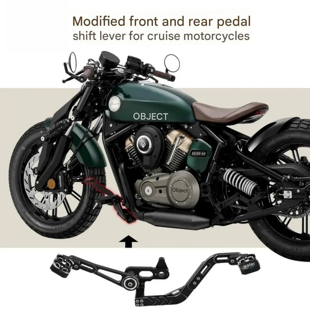FOR Motorcycle Forward & Back Gear Shift Pedal, Durable Alloy Adjustable Shifter for chinchilla 250 300 450 500 Modification