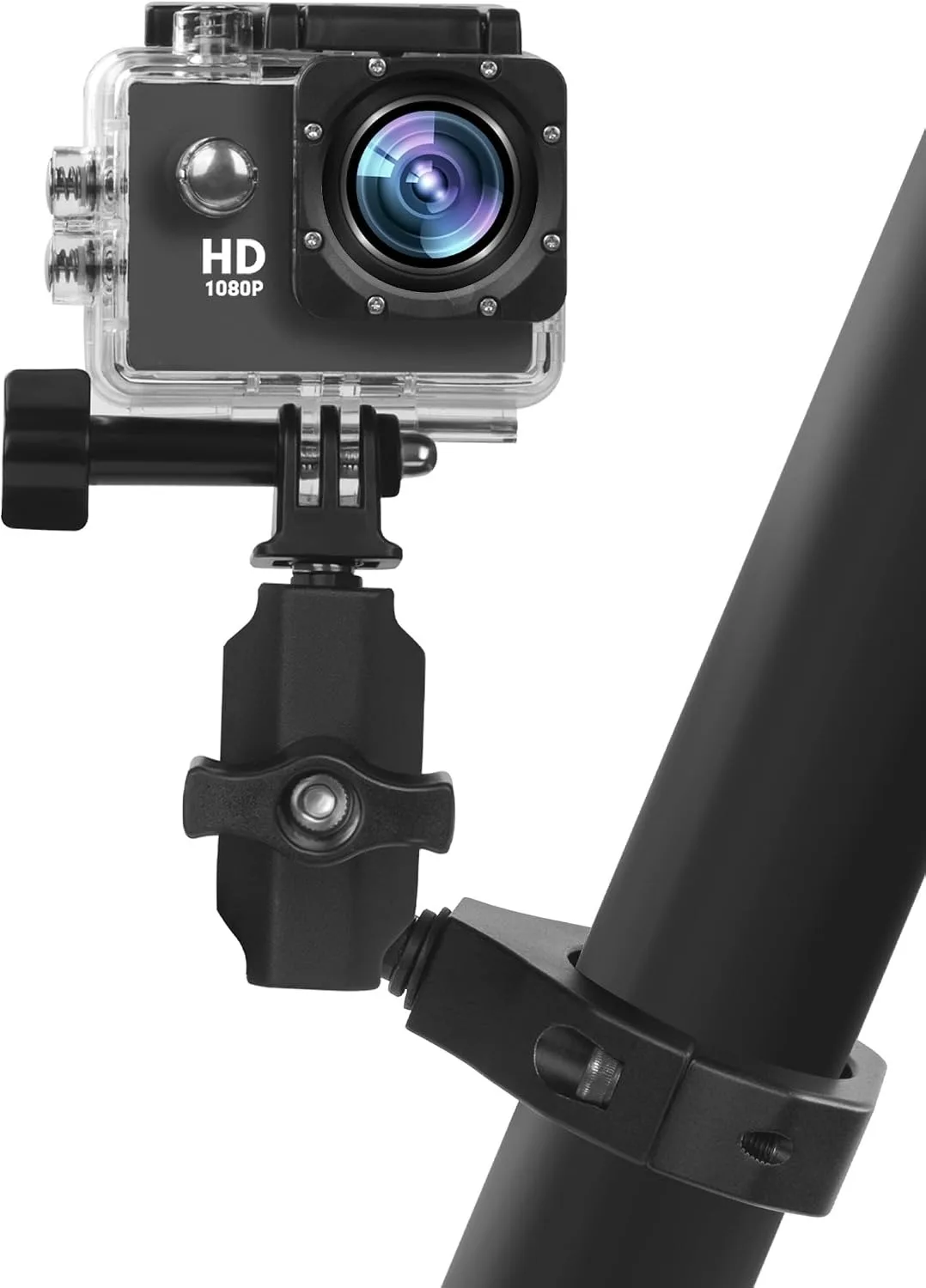 Aluminum UTV Camera Mount Compatible with Gopro DJI Osmo Action