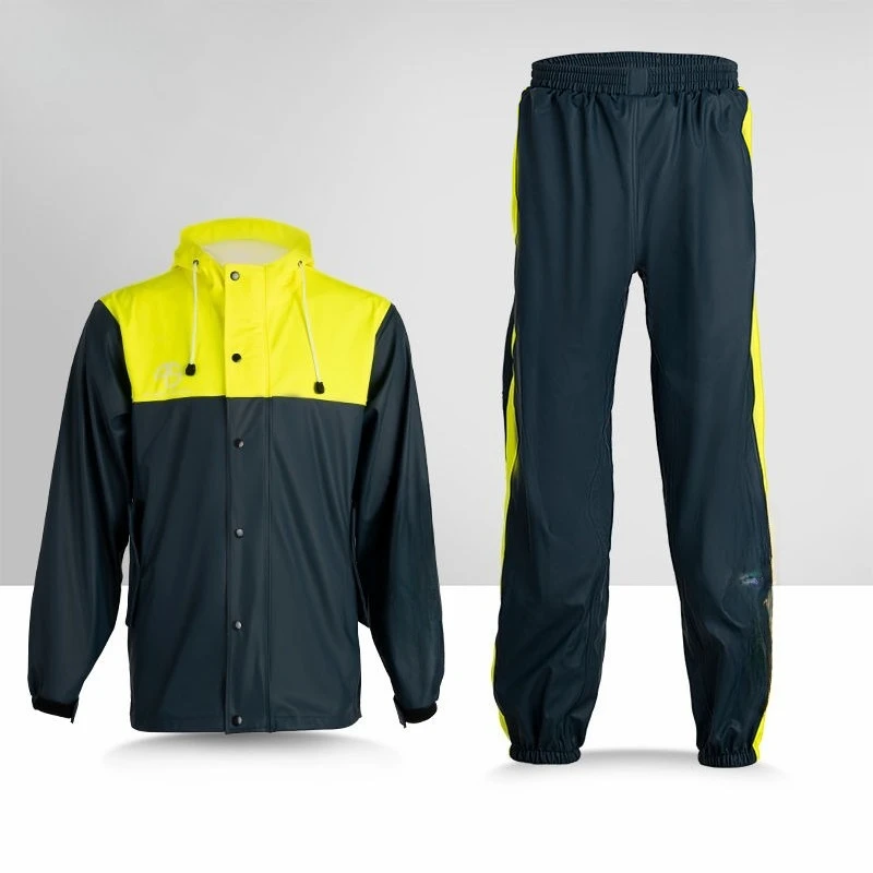 Raincoat rain pants set split motorcycle long full body cycling rain cape rainstorm waterproof