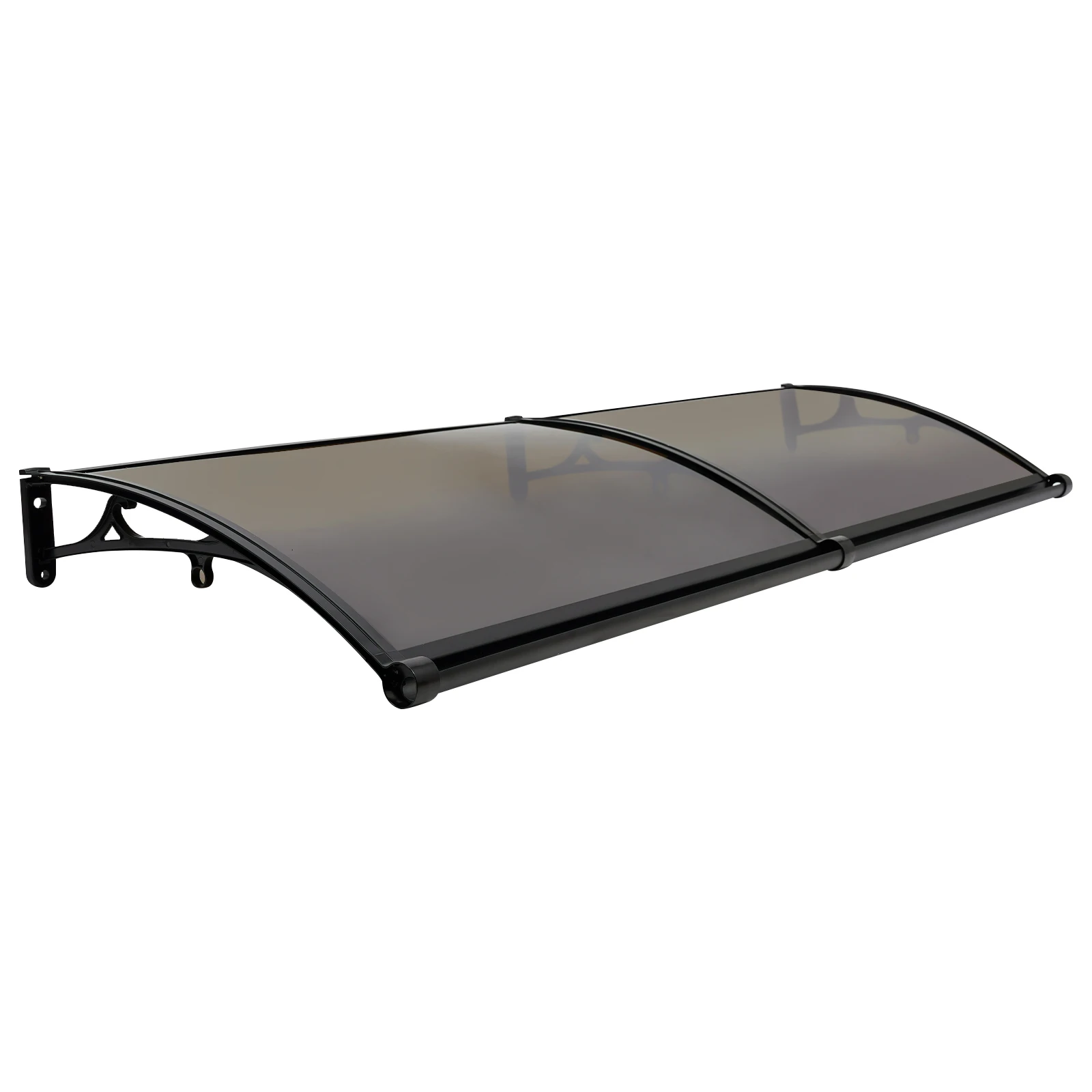 78.7" x 23.6" Tawny Arch Rainshed Door & Balcony Awning 2