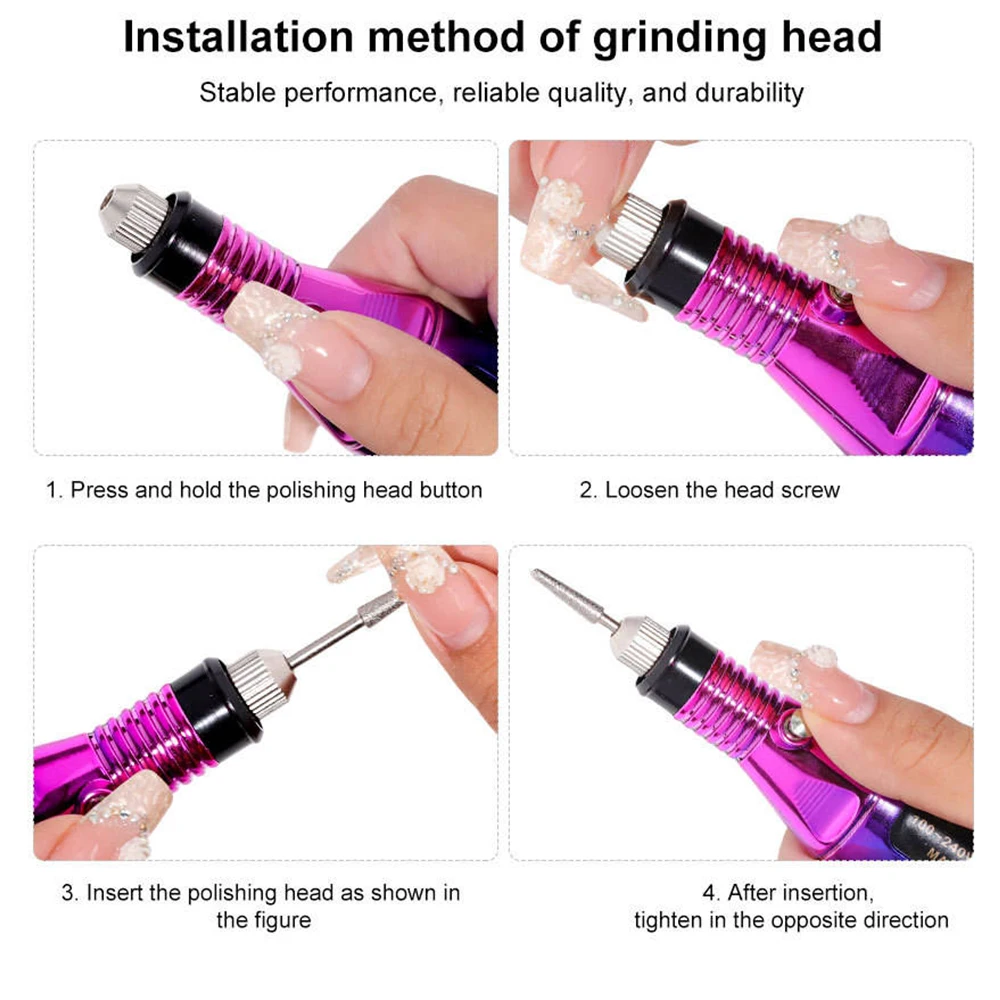 JANGKLIFE 9V Mini Trapano Elettrico Penna da Intaglio Trapano a Velocità Variabile Kit di Utensili Rotanti Penna per Incisore per Rettifica Lucidatura