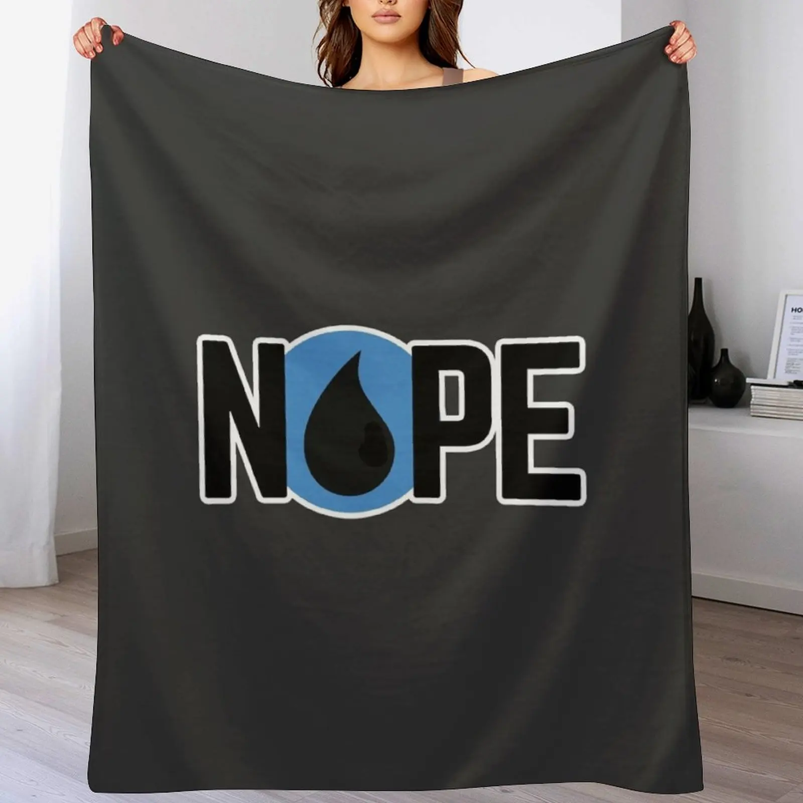 

NOPE Counter Magic the gathering MTG humor Throw Blanket Sofa Throw Giant Sofa Decorative Beds Camping Blankets