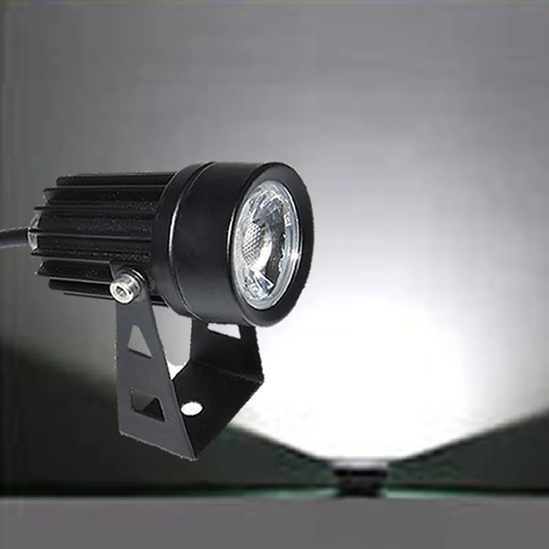 Outdoor 12W LED spotlights landscape Lighting 220V Warm white Cold white RGB Remote Wall light IP66 High quality